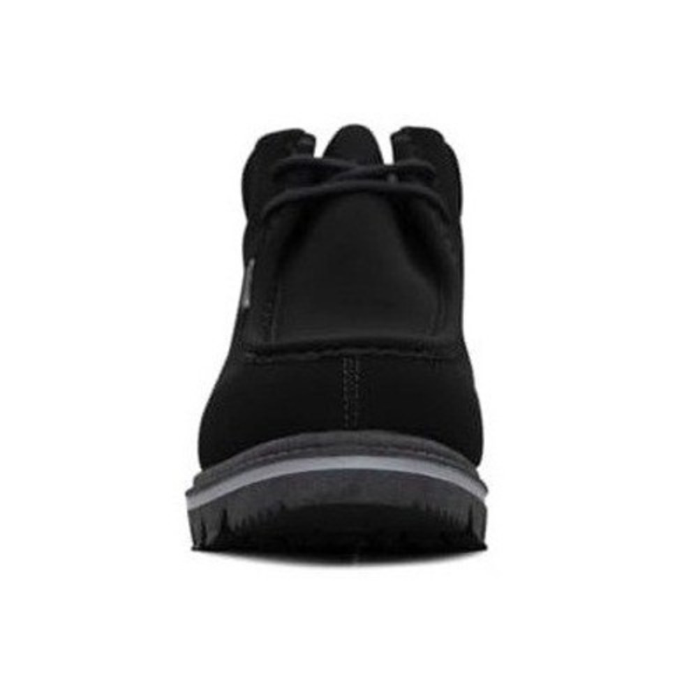 Lugz Mens Fringe Classic Moc-Toe Boot Black Synthetic Nubuck 13 W Wide NWT - Picture 5 of 5